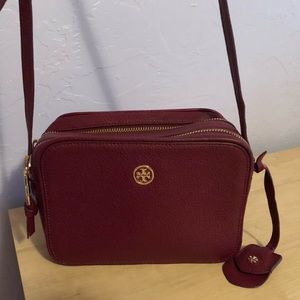 ❤️Authentic Tory Burch double Zipper crossbody bag
